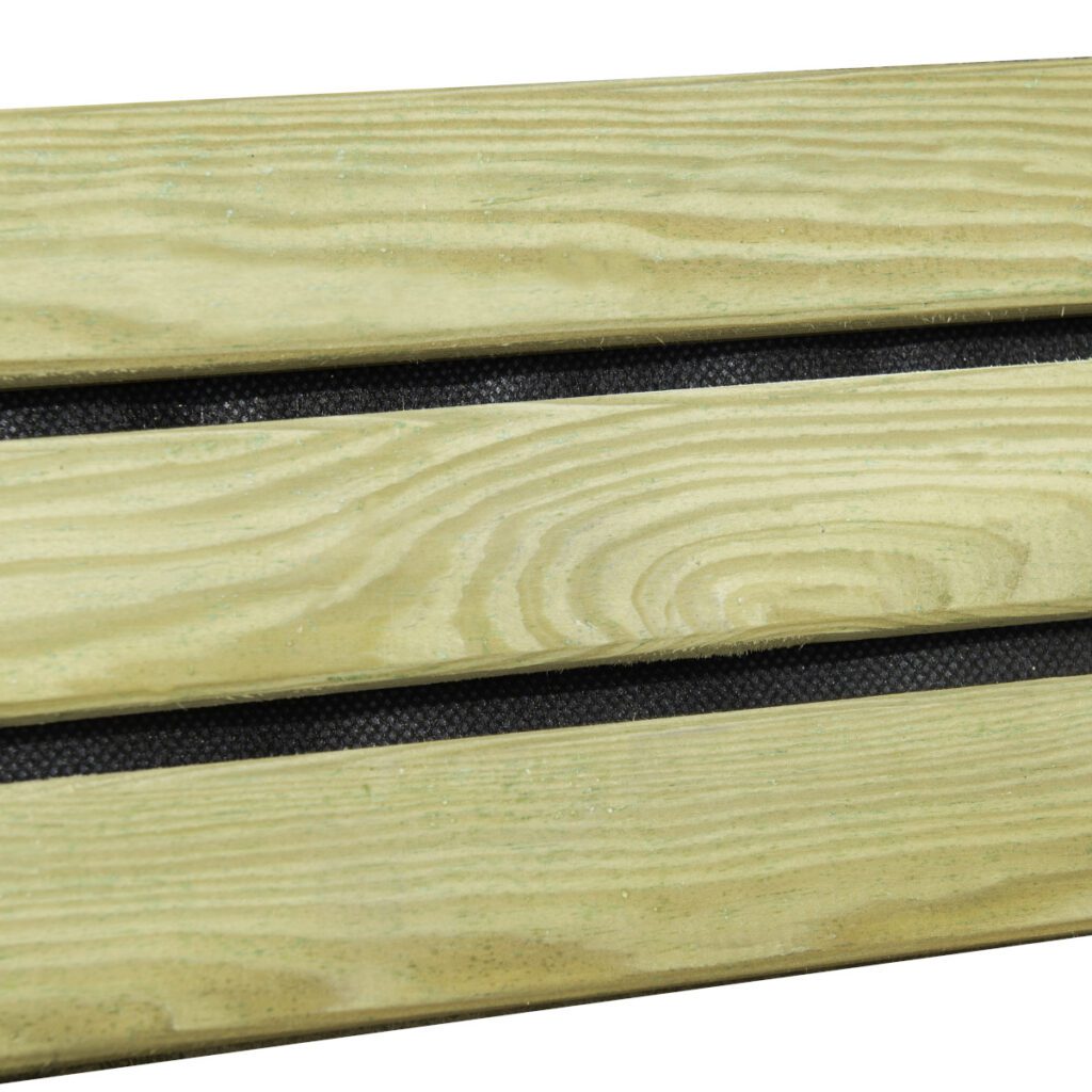 Forest Garden Slatted Lawn Edging 120cm – Pack of 3 5013053183229 2